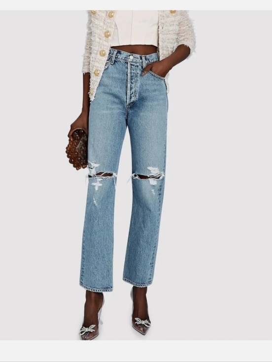 Agolde Denim - AGOLDE 90s Pinch Distressed Jeans 26